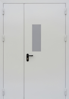 Противопожарная дверь с остеклением Противопожарная дверь с остеклением