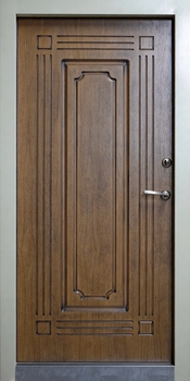 Входная дверь в коттедж с терморазрывом Входная дверь в коттедж с терморазрывом