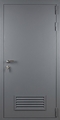 Дверь в котельную с вентиляцией